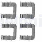 Delphi LX0483 Zubehörsatz, Scheibenbremsbelag