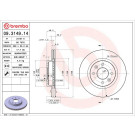 Brembo | Bremsscheibe | 09.3149.14