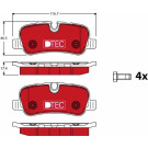 TRW Bremsbelagsatz, Scheibenbremse DTEC COTEC GDB1632DTE