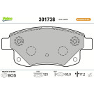 301738 Bremsbelagsatz, Scheibenbremse ESSENTIAL
