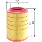 BOSCH F 026 400 533 Luftfilter