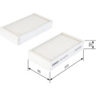 BOSCH 1 987 435 055 Innenraumfilter