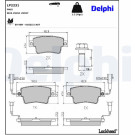 LP2231 Bremsbelagsatz, Scheibenbremse