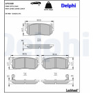 Delphi | Bremsbelagsatz, Scheibenbremse | LP1528 Delphi | Bremsbelagsatz, Scheibenbremse | LP1528