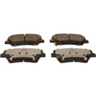 Bremsbelagsatz, Scheibenbremse QUARO SILVER CERAMIC QP9666C