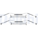 Delphi LX0439 Zubehörsatz, Scheibenbremsbelag