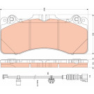 GDB3506 Bremsbelagsatz, Scheibenbremse GDB3506 Bremsbelagsatz, Scheibenbremse