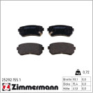 25292.155.1 Bremsbelagsatz, Scheibenbremse