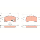 GDB4127 Bremsbelagsatz, Scheibenbremse COTEC GDB4127 Bremsbelagsatz, Scheibenbremse COTEC
