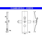 13.0460-0519.2 Zubehörsatz, Scheibenbremsbelag 13.0460-0519.2 Zubehörsatz, Scheibenbremsbelag