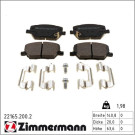 Zimmermann Bremsbelagsatz, Scheibenbremse 22165.200.2