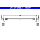 24.5229-0185.3 Bremsschlauch 24.5229-0185.3 Bremsschlauch