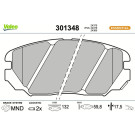 301348 Bremsbelagsatz, Scheibenbremse ESSENTIAL
