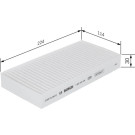 BOSCH 1 987 432 184 Innenraumfilter
