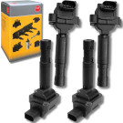 4x NGK 48131 Zündspule 3-polig, U5034