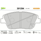 301294 Bremsbelagsatz, Scheibenbremse ESSENTIAL