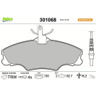 301068 Bremsbelagsatz, Scheibenbremse ESSENTIAL