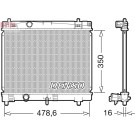 Denso | Kühler, Motorkühlung | DRM50103
