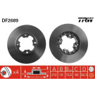 TRW | Bremsscheibe | DF2689