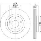 Hella | Bremsscheibe | 8DD 355 115-911