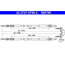 ATE | Seilzug, Feststellbremse | 24.3727-0790.2