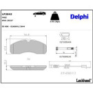 Delphi Bremsbelagsatz, Scheibenbremse LP2042