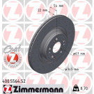 Zimmermann | Bremsscheibe | 400.5564.52