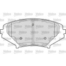Valeo | Bremsbelagsatz, Scheibenbremse | 601651