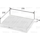 715581 Filter, Innenraumluft VALEO ESSENTIAL