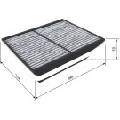 BOSCH 1 987 432 525 Innenraumfilter