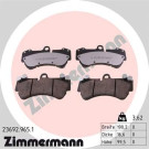 Zimmermann | Bremsbelagsatz, Scheibenbremse | 23692.965.1