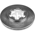 febi bilstein | 2 x FEBI Bremsscheibe | 18895