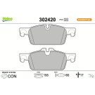 Valeo Bremsbelagsatz, Scheibenbremse ESSENTIAL 302420