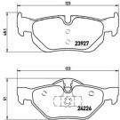 Brembo | Bremsbelagsatz, Scheibenbremse | P 06 038