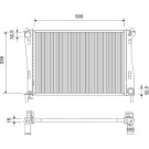 Valeo | Kühler, Motorkühlung | 701522