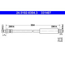 2 x ATE Bremsschlauch | 24.5102-0304.3 2 x ATE Bremsschlauch | 24.5102-0304.3
