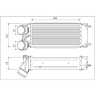 822925 Ladeluftkühler