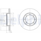 Delphi | Bremsscheibe | BG4344