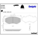 Delphi Bremsbelagsatz, Scheibenbremse LP1095