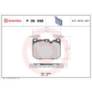 Brembo | Bremsbelagsatz, Scheibenbremse | P 06 098