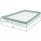 LX 2879 Luftfilter LX 2879 Luftfilter