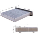 LAK 589 Filter, Innenraumluft