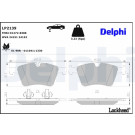 Delphi | Bremsbelagsatz, Scheibenbremse | LP2139
