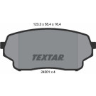 Textar | Bremsbelagsatz, Scheibenbremse | 2430101