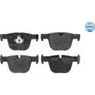 Meyle | Bremsbelagsatz, Scheibenbremse | 025 255 1417