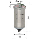 BOSCH | Kraftstofffilter | 0 450 906 442