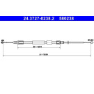 2 x ATE Seilzug, Feststellbremse | 24.3727-0238.2