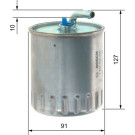 BOSCH | Kraftstofffilter | 1 457 434 416