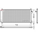 Denso | Kondensator, Klimaanlage | DCN40026