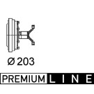 Mahle | Kupplung, Kühlerlüfter | CFC 102 000P